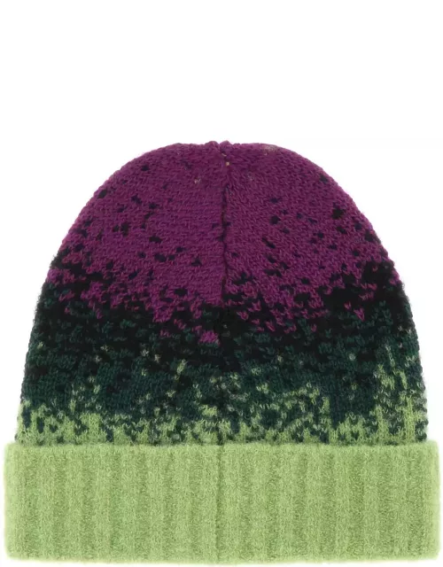 Y/Project Multicolor Stretch Wool Blend Beanie Hat