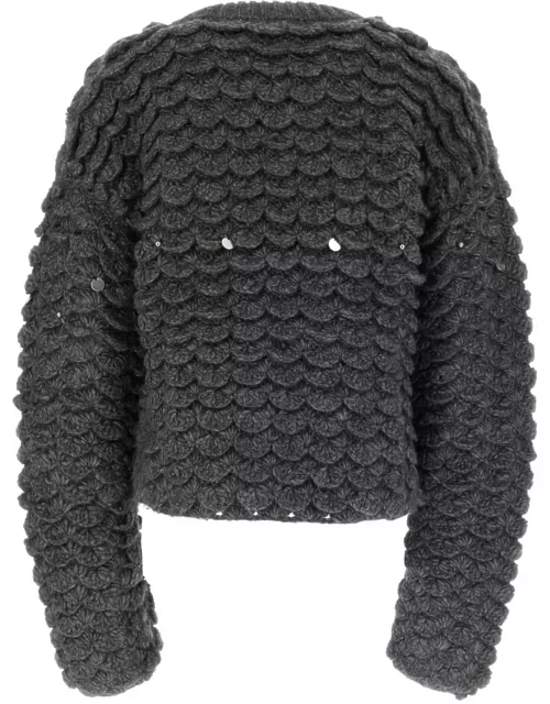 Namacheko Grey Wool Blend Sweater