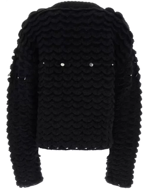 Namacheko Black Wool Blend Sweater