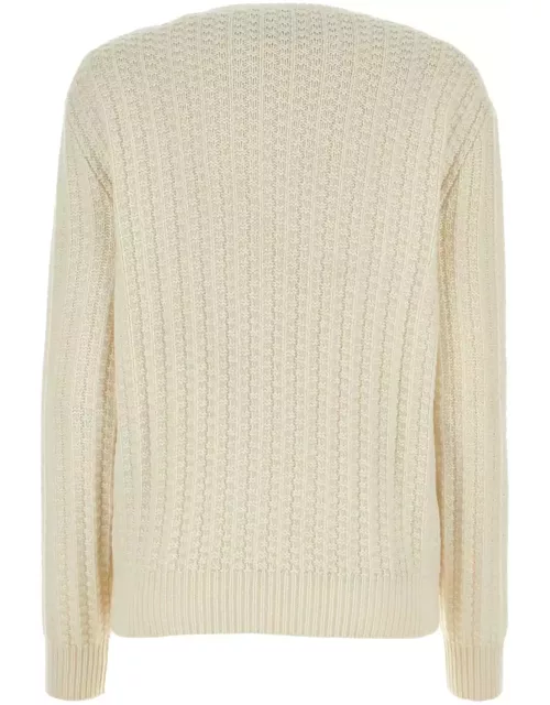 Prada White Cashmere Sweater