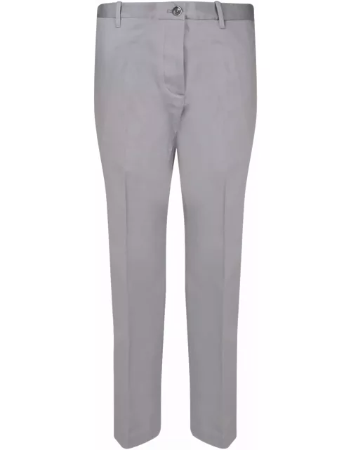 Nine In The Morning Smoky Grey Tailored Trouser