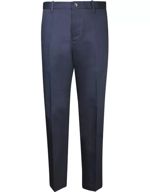 Nine In The Morning Blue Tailored Trouser