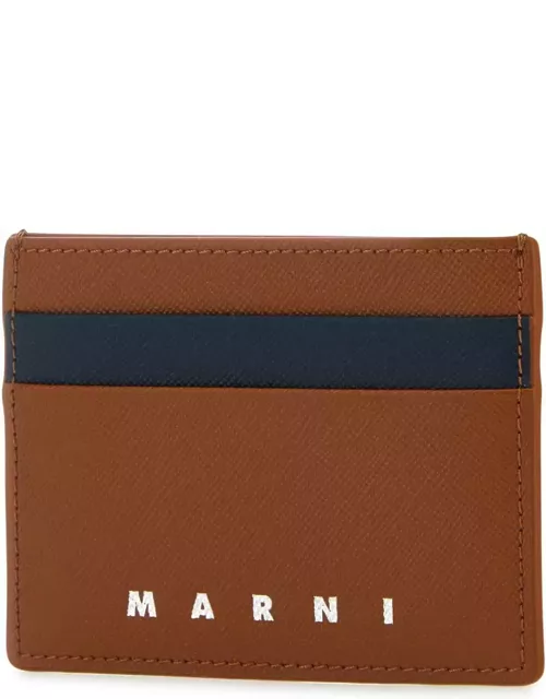 Marni Two-tone Leather Cardholder