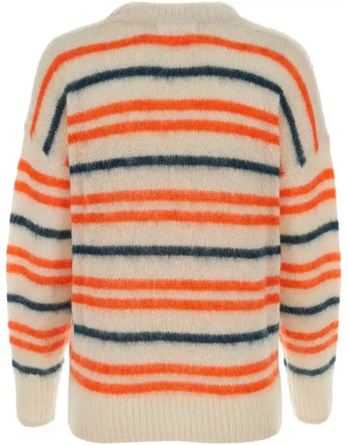 Marant Étoile Embroidered Mohair Blend Drussel Sweater