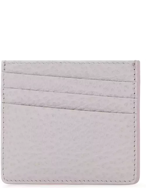 Maison Margiela Lilac Leather Four Stitches Cardholder