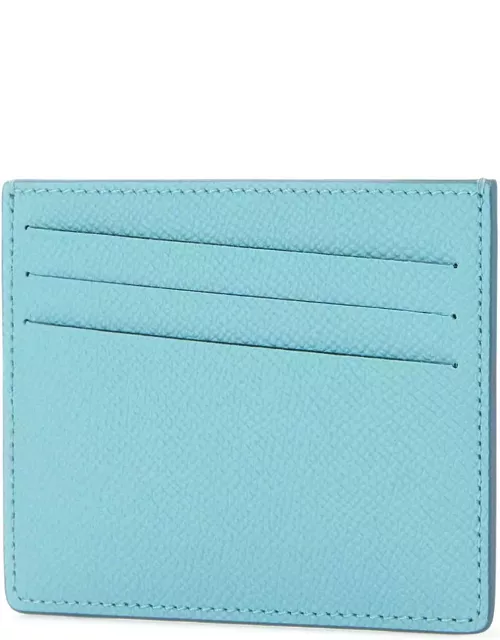 Maison Margiela Light-blue Leather Four Stitches Cardholder