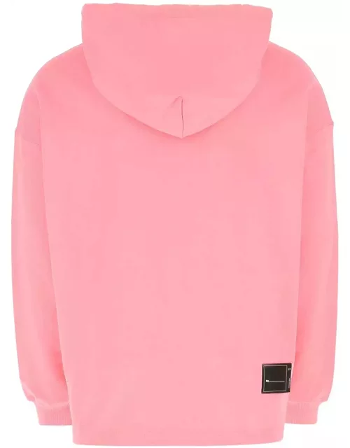 WE11 DONE Pink Cotton Sweatshirt