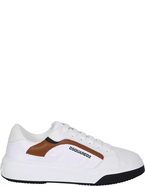 Dsquared2 Nylon White Sneaker