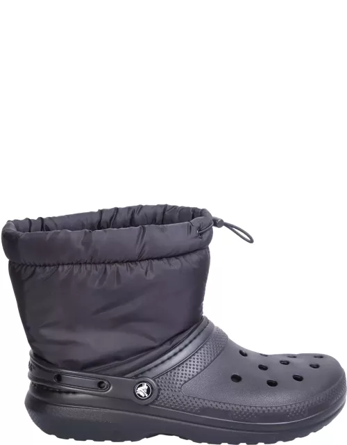 Crocs Classic Neo Puff Boots In Black