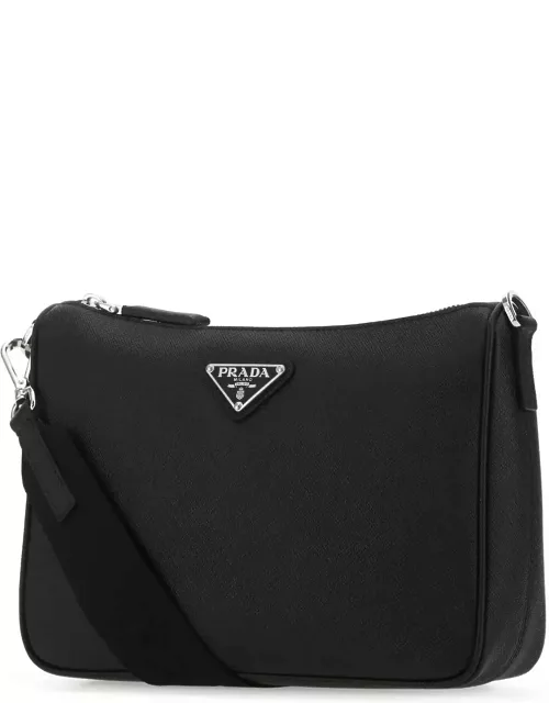 Prada Black Leather Crossbody Bag