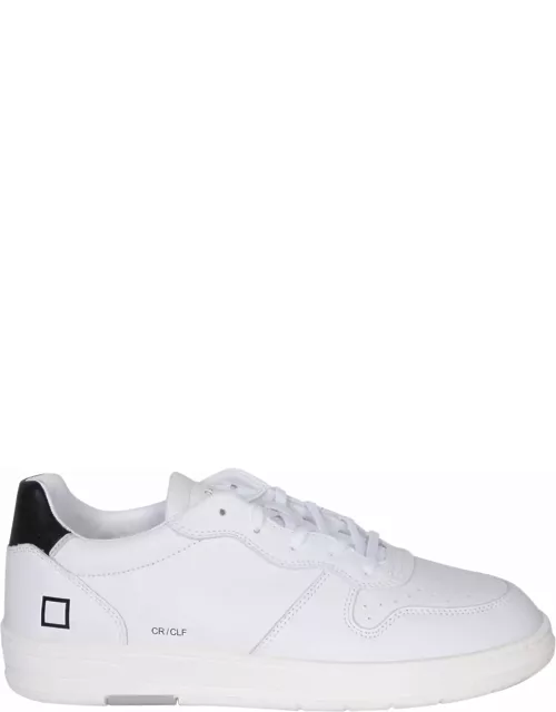 D.a.t.e. court Calf Sneakers Black/white