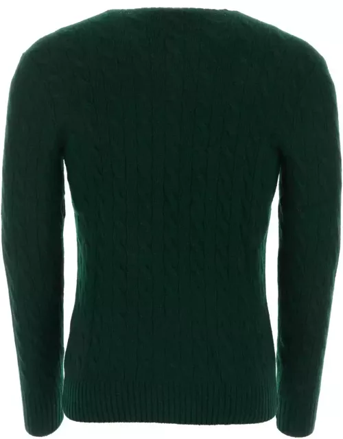 Polo Ralph Lauren Buttale Green Wool Blend Sweater