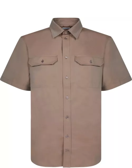 Burberry Shirt In Brown