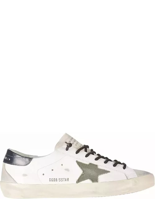 Golden Goose Super-star Sneakers With A Worn Effect