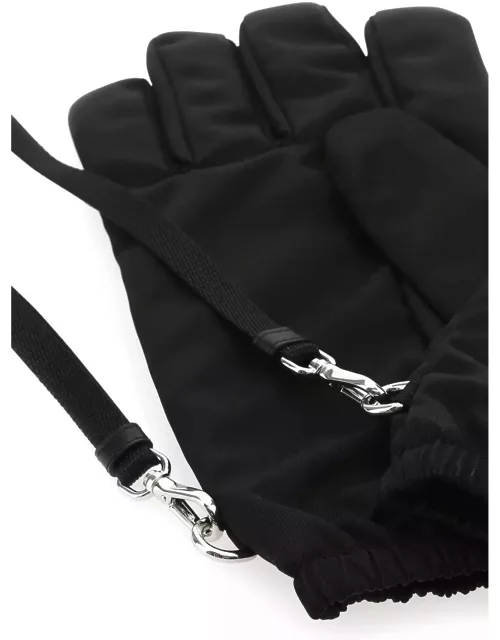 Prada Black Re-nylon Glove