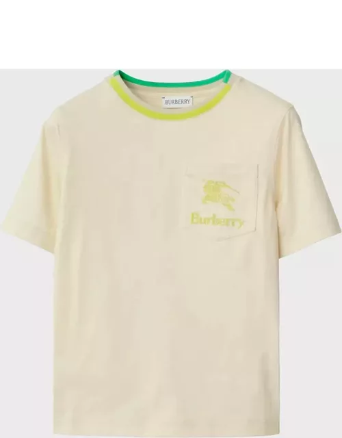 Burberry Beige Cotton T-shirt