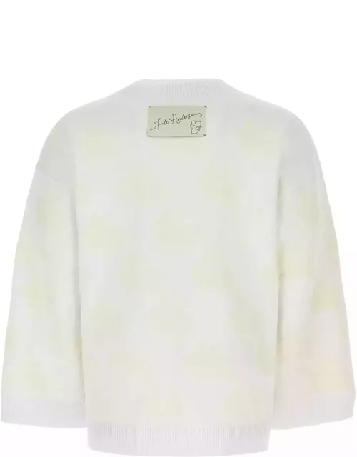 J.W. Anderson Embroidered Stretch Polyester Blend Sweater