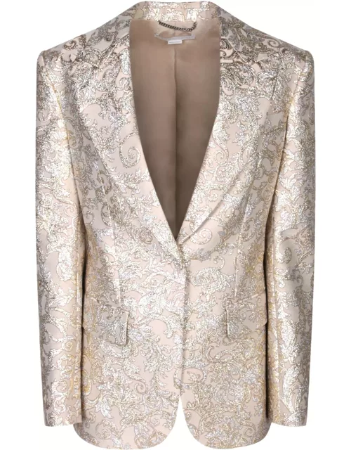 Stella McCartney Single-breasted Gold Jacket
