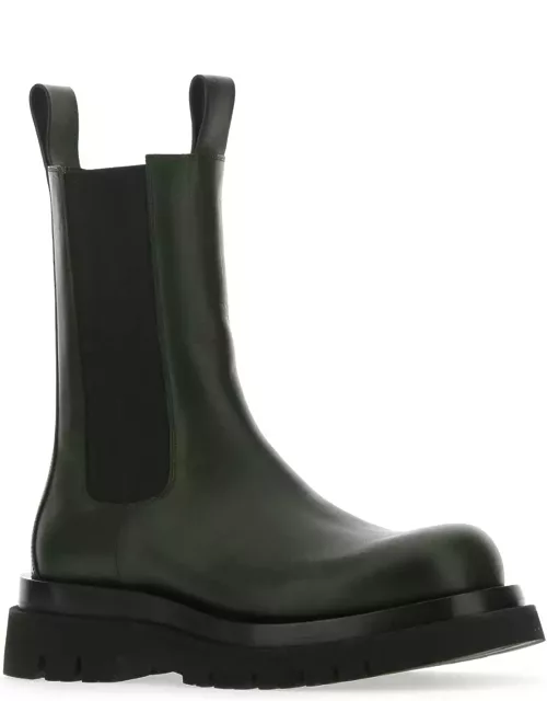 Bottega Veneta Leather Lug Boot