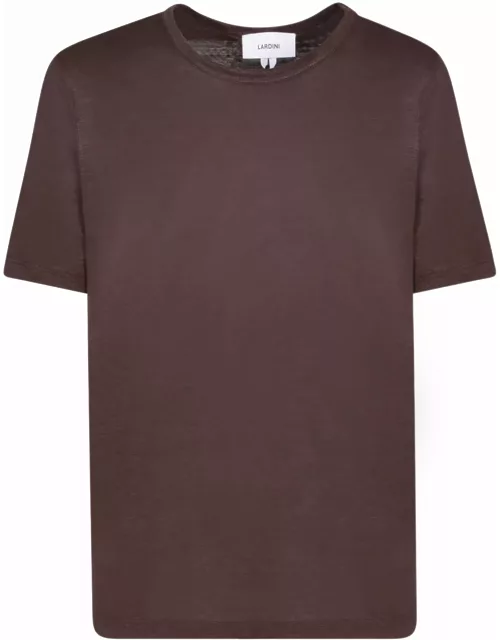 Lardini Dark Brown T-shirt