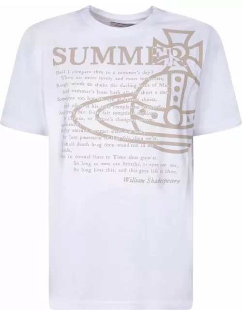 Vivienne Westwood Summer Classic White T-shirt