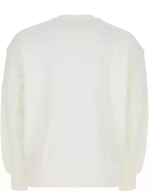 Y-3 Ivory Cotton Sweatshirt