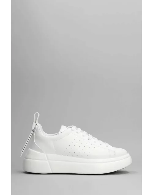 RED Valentino Bowalk Sneakers In White Leather