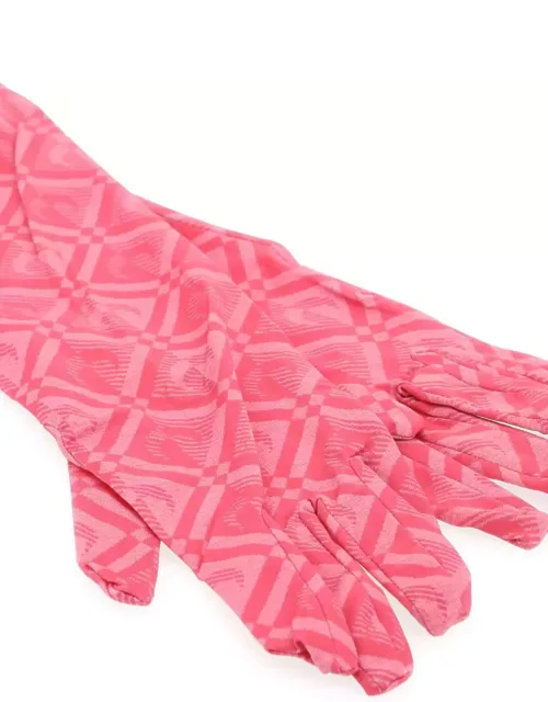 Marine Serre Printed Stretch Nylon Glove