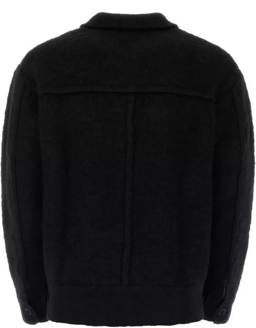 Yohji Yamamoto Black Wool Blend Jacket