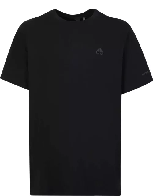 Moose Knuckles Black Satellite T-shirt