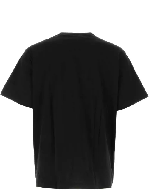 Yohji Yamamoto Black Cotton T-shirt