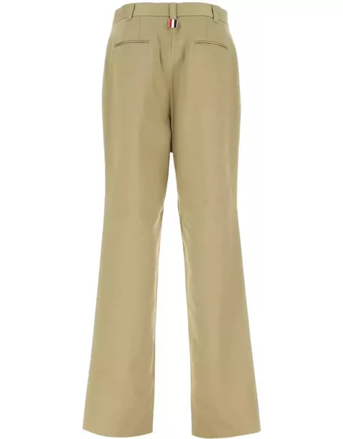 Thom Browne Cappuccino Cotton Pant
