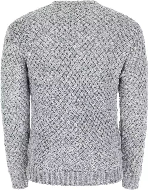 Koché Melange Grey Cotton Sweater