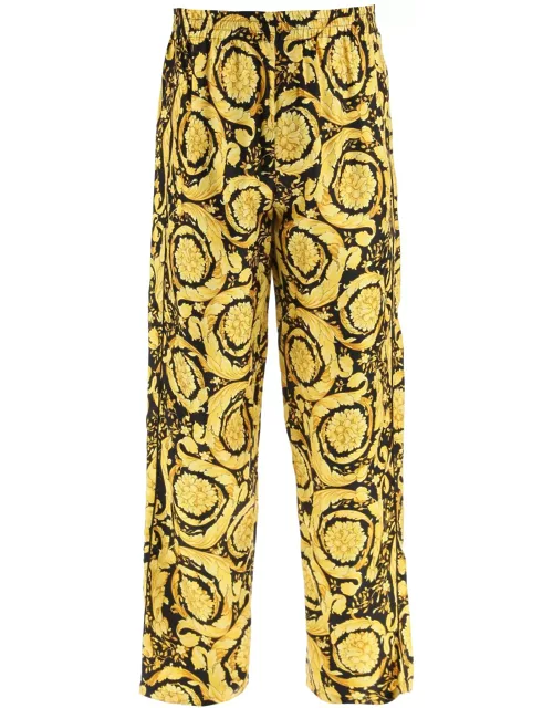 Versace Crop Printed Trouser