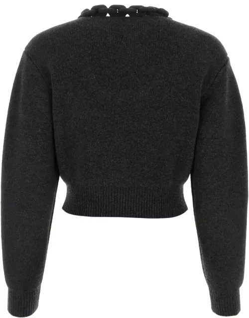 Alexander Wang Graphite Wool Blend Sweater