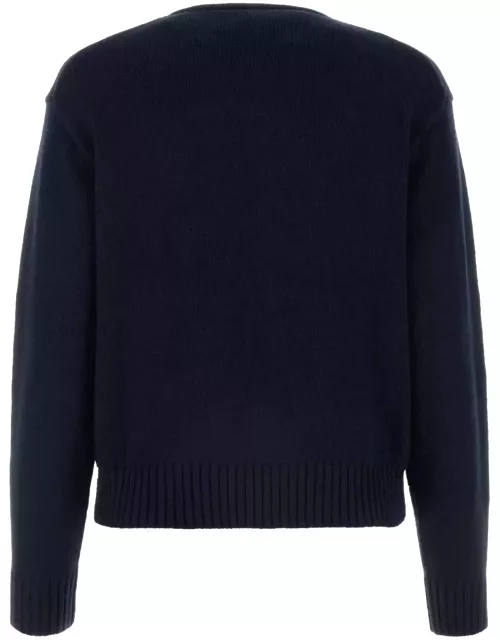 Polo Ralph Lauren Navy Blue Cotton Sweater