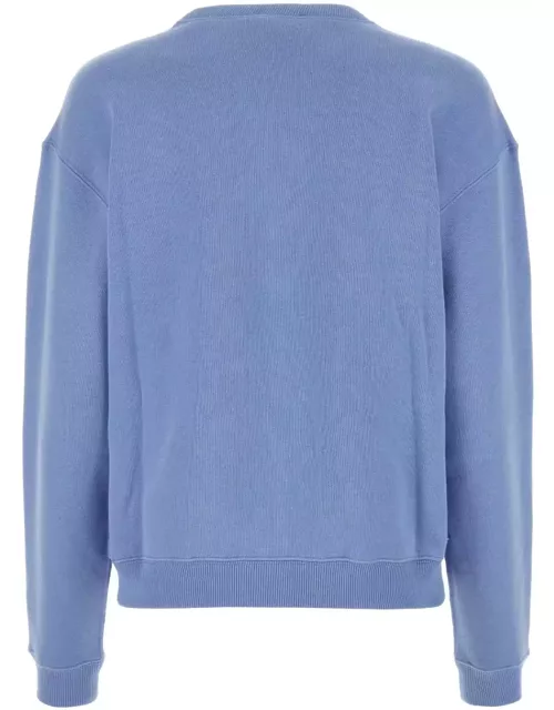 Polo Ralph Lauren Cerulean Blue Cotton Blend Sweatshirt