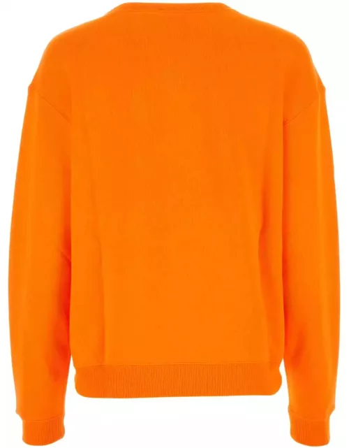 Polo Ralph Lauren Orange Cotton Blend Sweatshirt