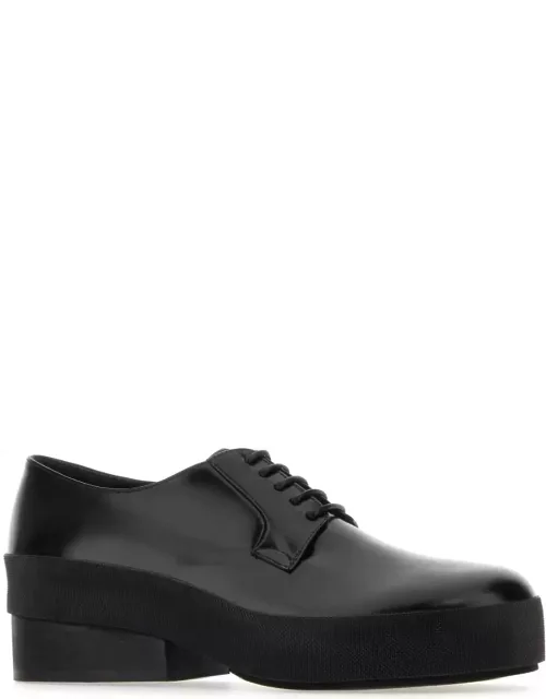 Raf Simons Black Leather Lace-up Shoe