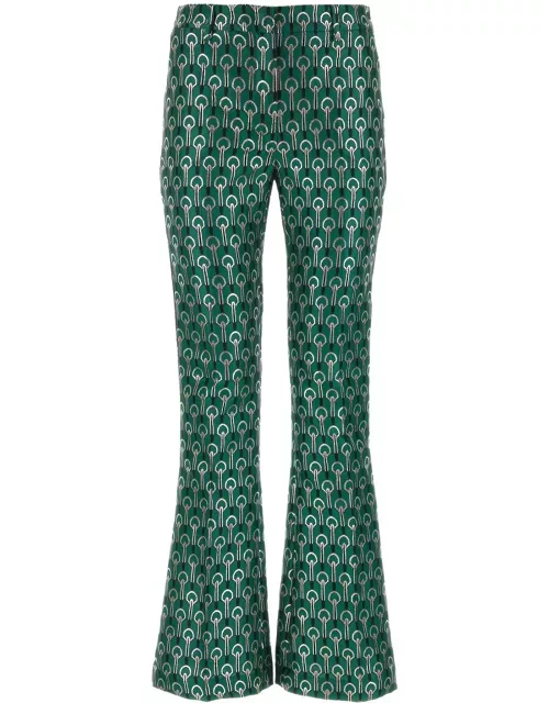 Weekend Max Mara Embroidered Polyester Blend Girino Pant