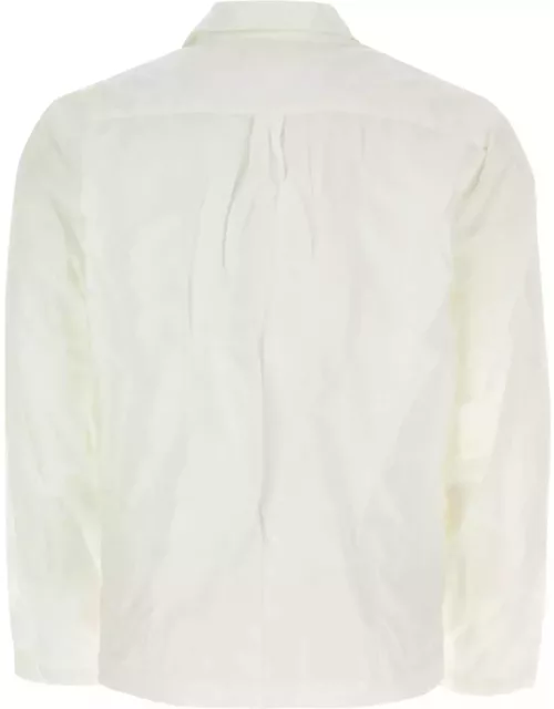 Orlebar Brown White Cotton Blend Roland Shirt
