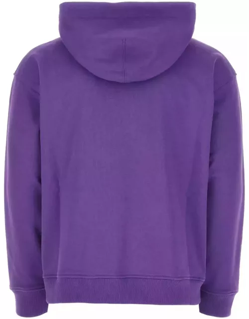 Valentino Garavani Purple Cotton Sweatshirt