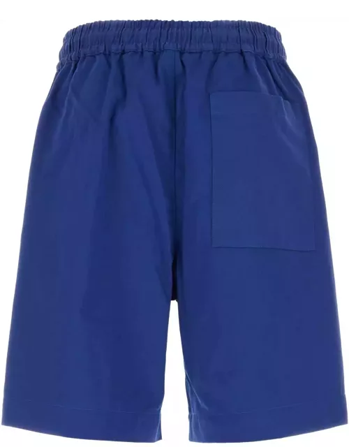 Emporio Armani Blue Cotton Bermuda Short