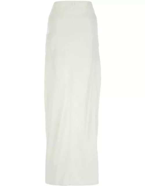 Pucci White Nylon Blend Skirt
