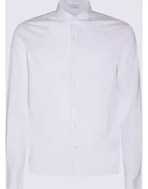 Cruciani White Cotton Shirt