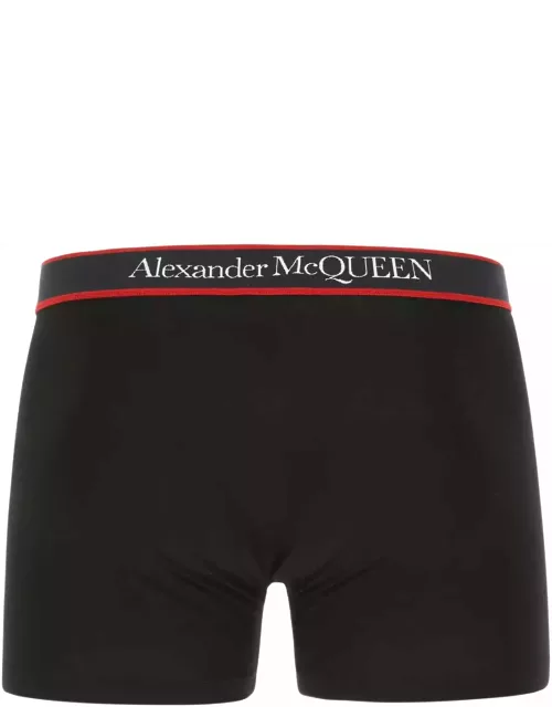 Alexander McQueen Stretch Cotton Boxer