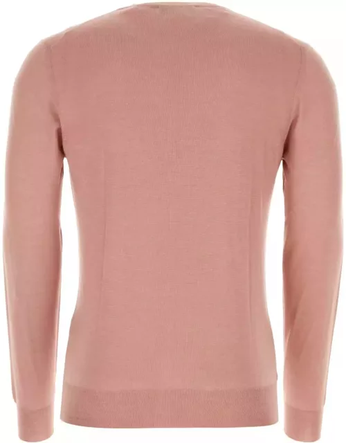 Fedeli Antiqued Pink Cashmere Blend Sweater
