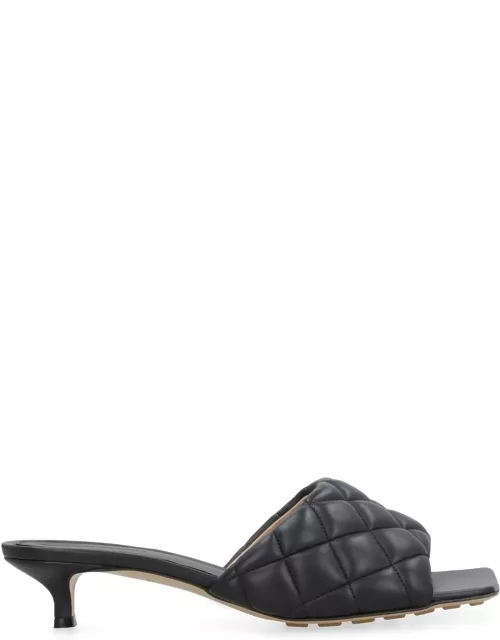 Bottega Veneta Mules With Short Heel In Quilted Leather