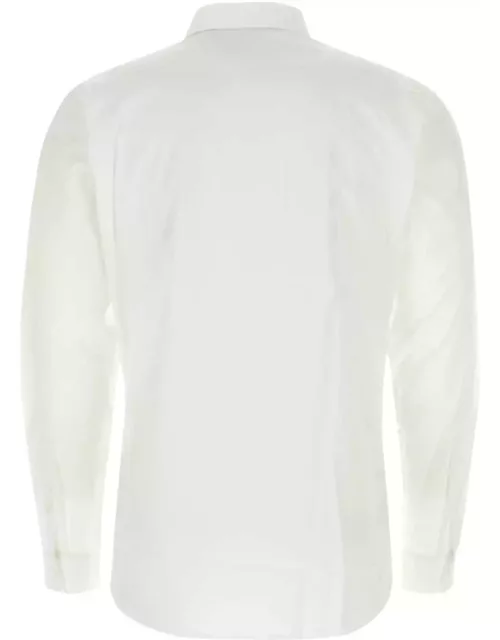 Versace Jeans Couture White Poplin Shirt
