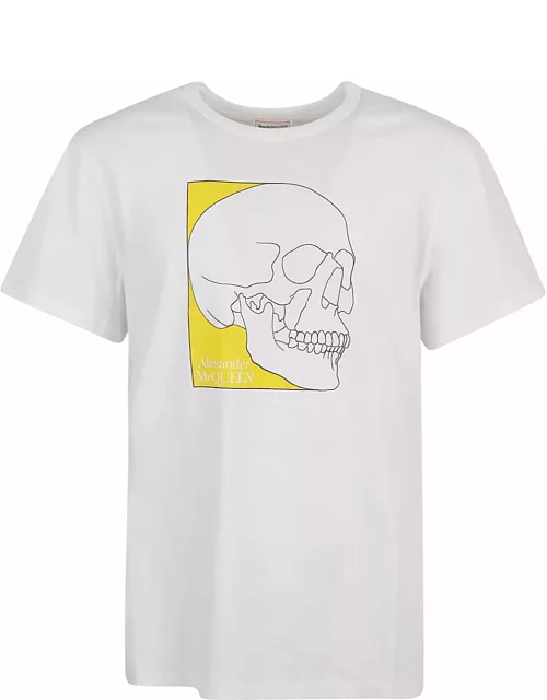 Alexander McQueen Skull Logo Print T-shirt